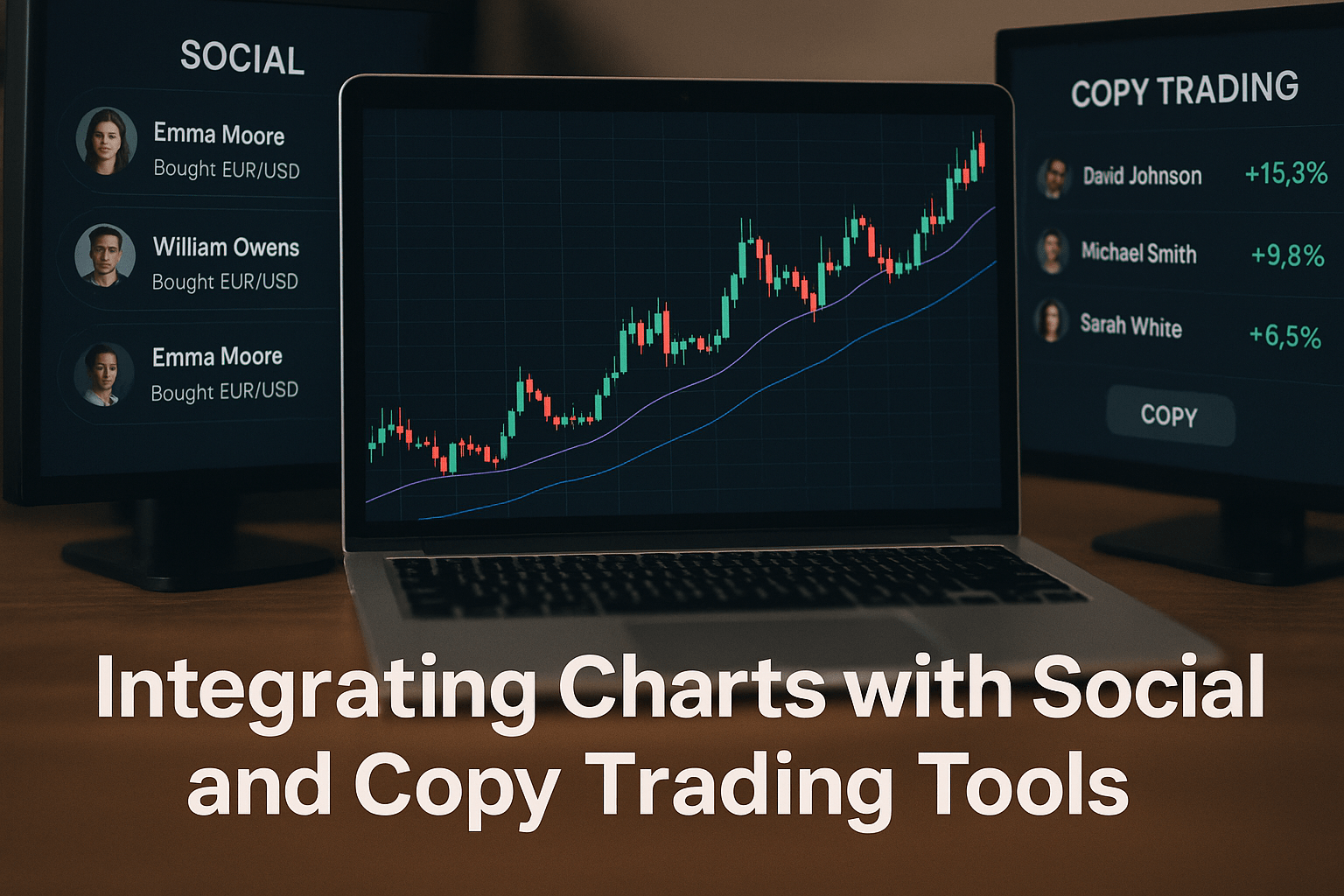 Integrating Charts with Social and Copy Trading Tools