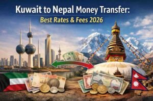 Kuwait to Nepal Money Transfer: Best Rates & Fees 2026
